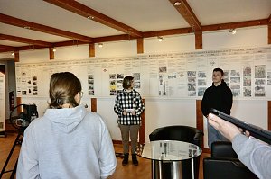 Junge Freunde alter Technik am IFA Museum Nordhausen