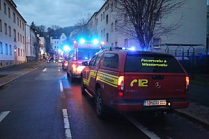 Schuppenbrand heute Morgen