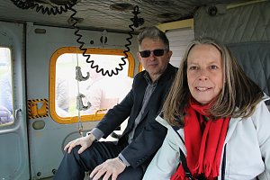 Die erste Rettungsflieger &uuml;ber Nordhausen kamen nach 30 Jahren am Boden wieder zusammen