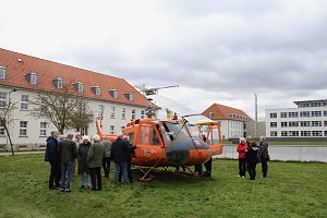 Die erste Rettungsflieger &uuml;ber Nordhausen kamen nach 30 Jahren am Boden wieder zusammen