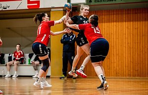 Handballergebnisdient der Damen