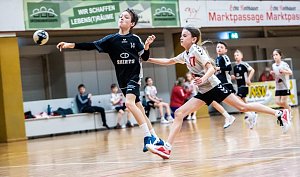 Handballergebnisdient der Damen