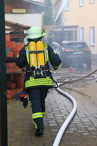 Geb&auml;udebrand in Heringen 