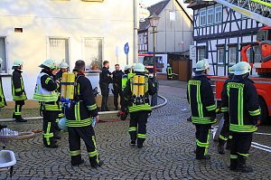 Geb&auml;udebrand in Heringen 