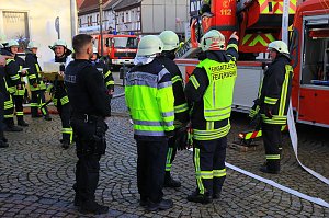 Geb&auml;udebrand in Heringen 