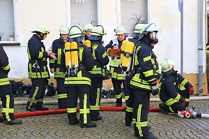 Geb&auml;udebrand in Heringen 