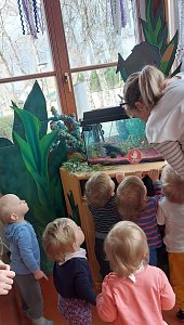 Projekttag "Dem Wasser auf der Spur" in der Kindervilla Bad Frankenhausen