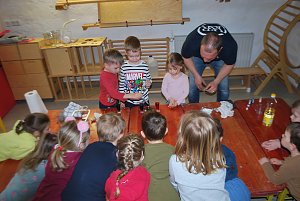 Projekttag "Dem Wasser auf der Spur" in der Kindervilla Bad Frankenhausen