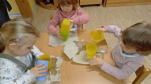 Projekttag "Dem Wasser auf der Spur" in der Kindervilla Bad Frankenhausen