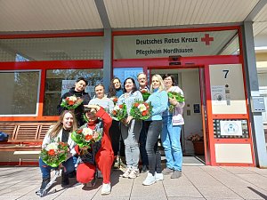 Abschied für das Ankunftszentrum des DRK