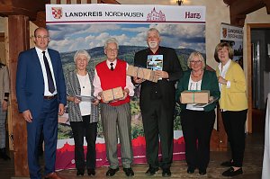 Verleihung der Ehrenamtscard auf Burg Hohnstein