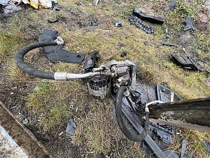 Tagbilder der Unfallstelle