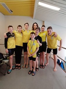 Nordh&auml;user Schwimmnachwuchs beim "Shark Day" in Halle