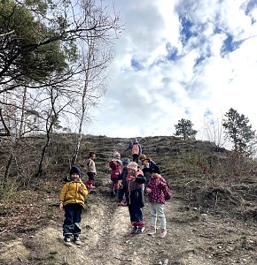 Wanderung wird bei und gro&szlig;geschrieben