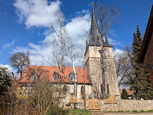 Das l&auml;ndliche Idyll am Fu&szlig;e der Hainleite