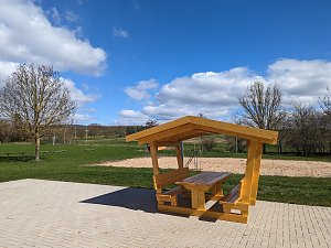Das l&auml;ndliche Idyll am Fu&szlig;e der Hainleite