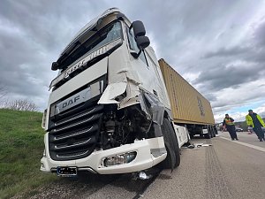 Auffahrunfall auf der Autobahn