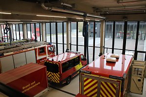 Ein erster Blick hinter die Fassade der neuen Feuerwache