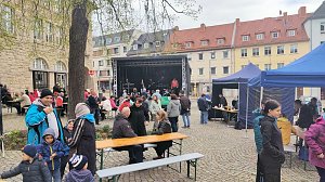 5. Inklusionstag vor dem Rathaus