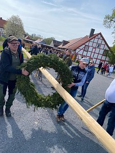 Maifeierlichkeiten in Wolkramshausen