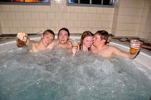 Semesteranfangsparty im Badehaus
