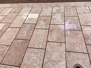 Marketingaktion am Eiscaf&eacute;