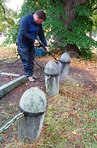 Grabstellensanierung des Familiengrabes Mackrodt in Etzleben