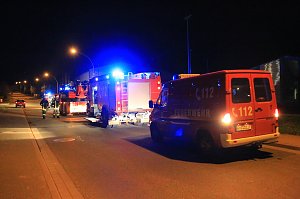 Brand eines Lagers in Sondershausen