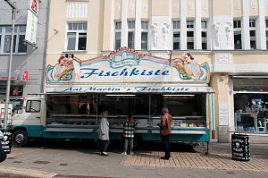 Erster tag des Bahnhofsfestes