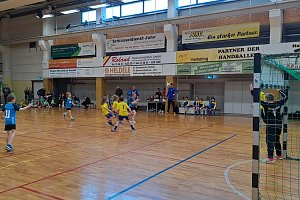 Ran an den Ball in Bildern