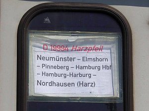 Peter Blei unterwegs auf dem Bahnhofsfest