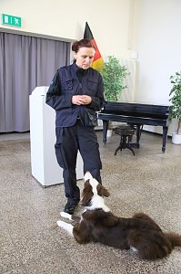 Besuch bei der Nordh&auml;user Hundestaffel