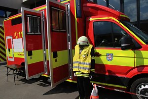 Tag der offenen T&uuml;r bei der neuen Nordh&auml;user Feuerwache