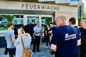 Tag der offenen T&uuml;r bei der neuen Nordh&auml;user Feuerwache