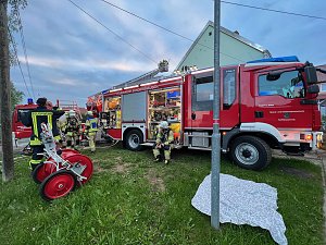 Brand bei Hohenebra