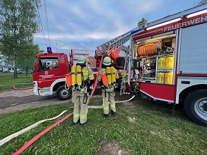 Brand bei Hohenebra
