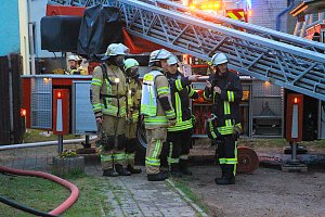 Brand bei Hohenebra