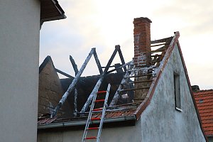 Brand bei Hohenebra