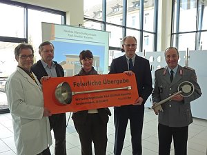 Einweihung neues Wirtschaftsgeb&auml;ude