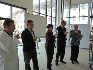 Einweihung neues Wirtschaftsgeb&auml;ude