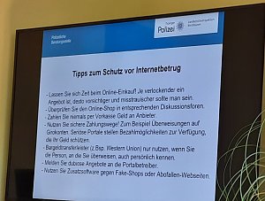 Ratschl&auml;ge der Polizei zum Thema INternetkriminalit&auml;t