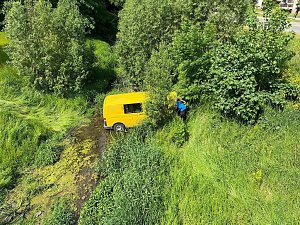 Transporter landete in der Helme