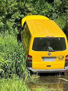 Transporter landete in der Helme