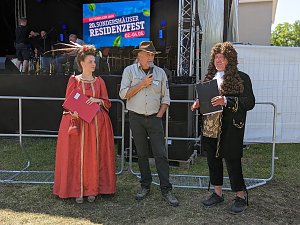 Das 20. Sondersh&auml;user Residenzfest wurde f&uuml;rstlich gefeiert