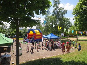 Kindertag im Freizeitzentrum in Artern