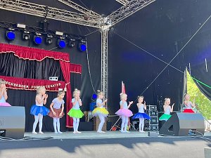 Das Tanzstudio Radeva auf dem Residenzfest