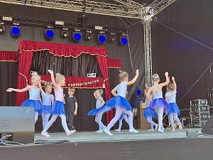Das Tanzstudio Radeva auf dem Residenzfest