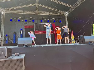 Das Tanzstudio Radeva auf dem Residenzfest