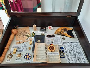 Schlaraffen-Ausstellung in der Flohburg