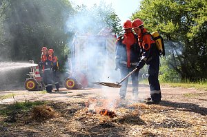 Jugendfeuerwehr im Einsatz